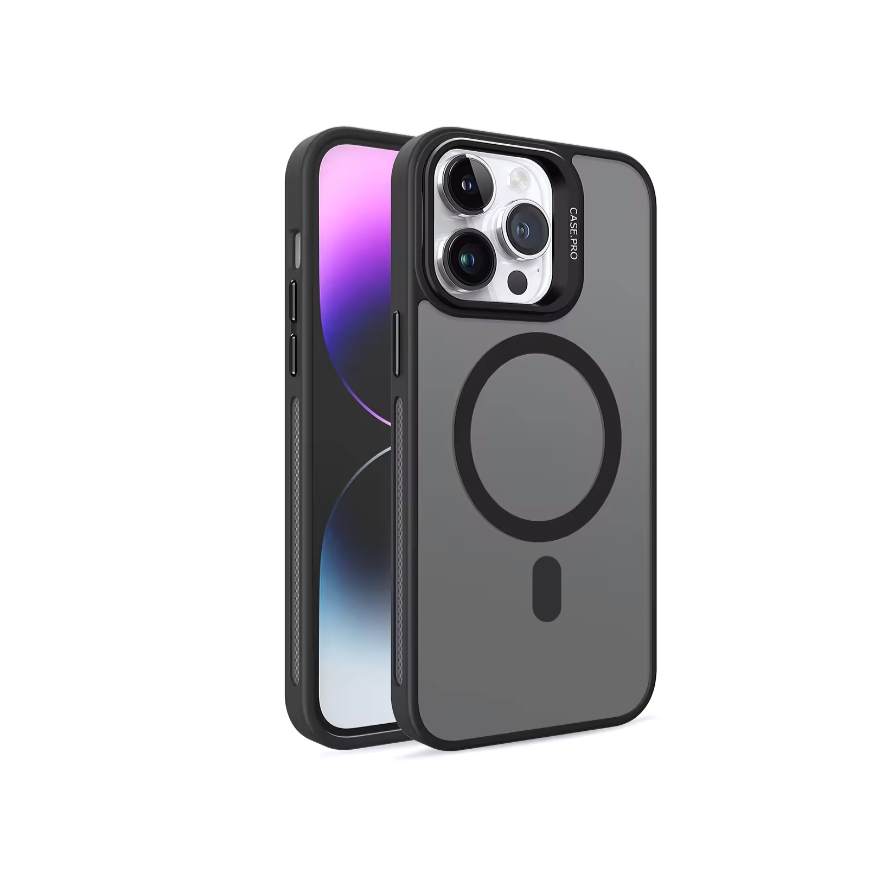 CaseKraft Magsafe Pro Case (Graphite) with camera protection