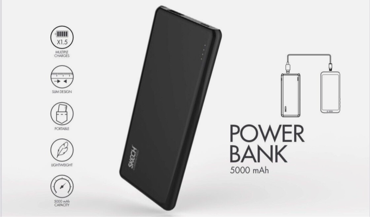 Slim Power Bank Charger 5000mAh