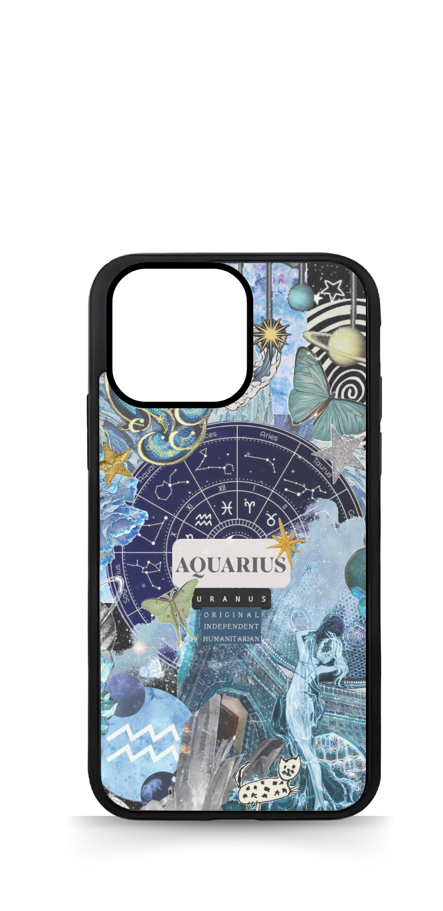 Aquarius Zodiac Sign Phone Case