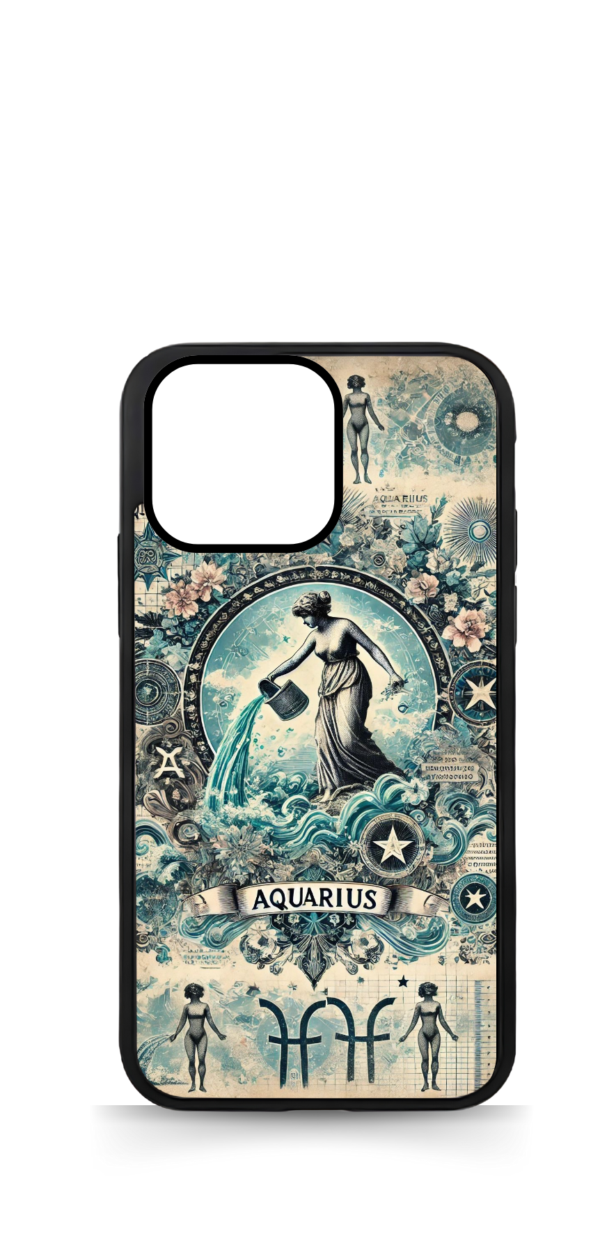 Aquarius Zodiac Sign Phone Case